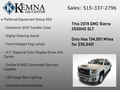 2019 GMC Sierra 2500 HD SLT