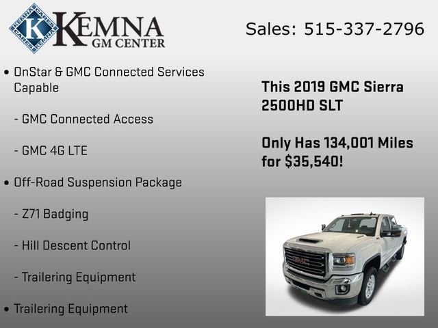 2019 GMC Sierra 2500 HD SLT