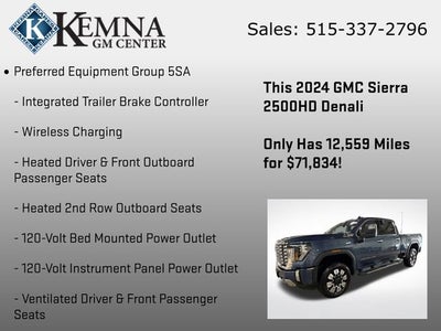 2024 GMC Sierra 2500 HD Denali