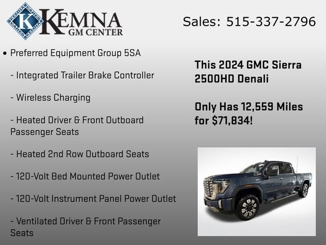 2024 GMC Sierra 2500 HD Denali