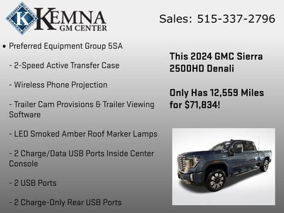 2024 GMC Sierra 2500 HD Denali