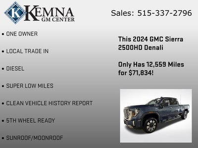 2024 GMC Sierra 2500 HD Denali