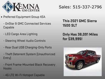 2021 GMC Sierra 1500 SLT