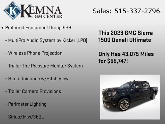 2023 GMC Sierra 1500 Denali Ultimate