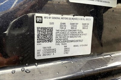 2024 Chevrolet Silverado 1500 LT Trail Boss