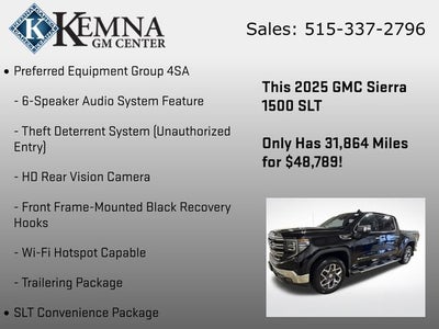 2025 GMC Sierra 1500 SLT