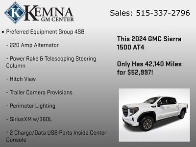 2024 GMC Sierra 1500 AT4