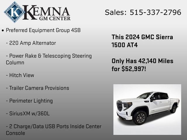 2024 GMC Sierra 1500 AT4