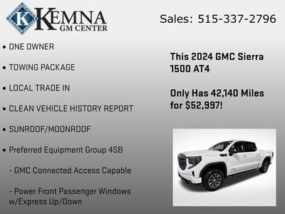 2024 GMC Sierra 1500 AT4