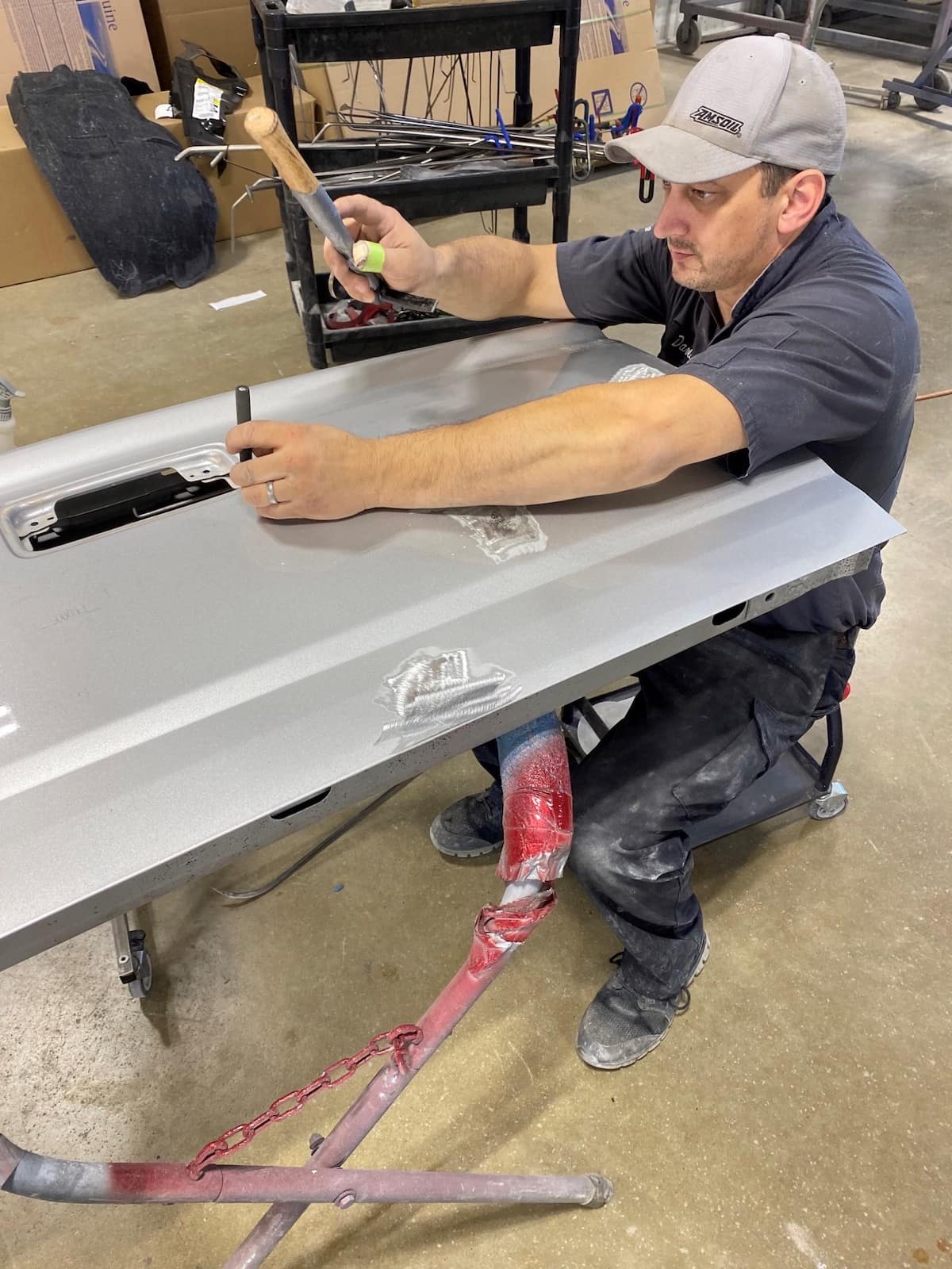 body shop repair Kemna CDJR Center in Algona IA